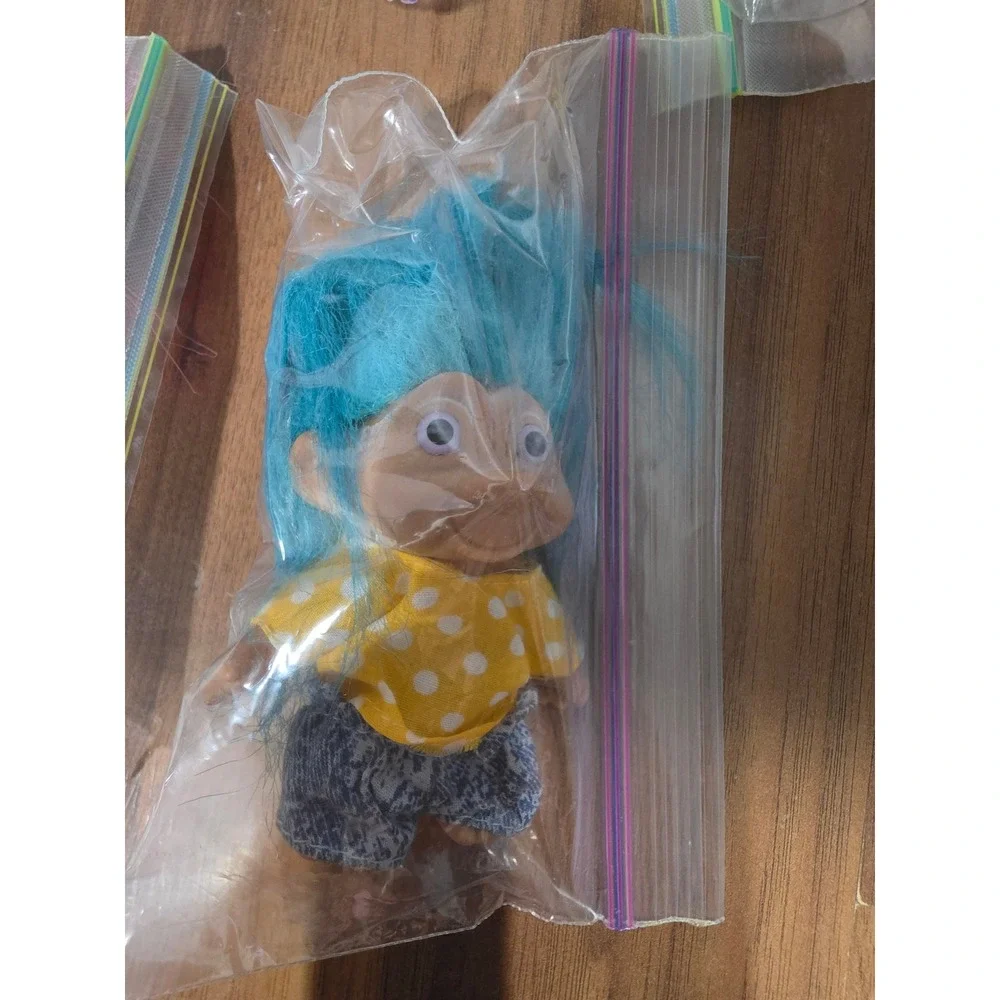 Vintage Troll Doll Lot 11 pieces 90s Nostalgia Toys